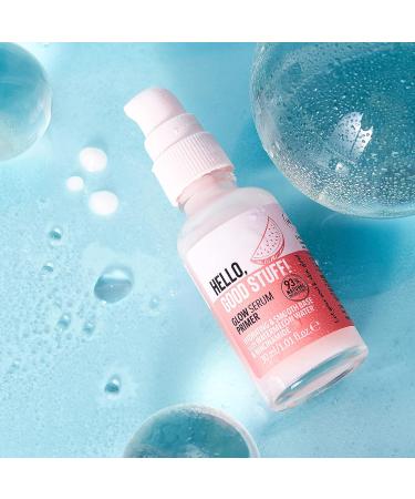 essence Hello Good Stuff! Glow Serum Primer | Hydrating Lightweight Makeup Base | Niacinamide & Watermelon Extract | Vegan & Cruelty Free - Buy Online on SooperMarket.com