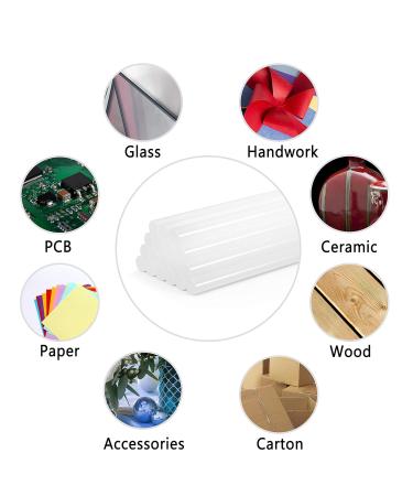 Mr. Pen- Hot Glue Gun Sticks 60 Pack Mini 4 Inch Hot Glue Sticks Glue Gun Sticks Hot Glue Glue Sticks for Hot Glue Gun Clear Glue Sticks Hot Melt Glue Sticks - Buy Online on SooperMarket.com