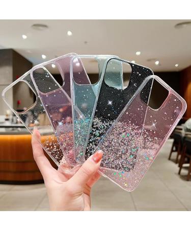 Tivenfezk Nadoli for Oppo Realme 8 4G - Glitter Rabbit Stand Soft Silicone Case - Transparent Protective Cover - Buy Online on SooperMarket.com