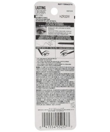 Maybelline Lasting Drama Matte Eyeliner in Rusty Terracotta 0.01oz/0.28g - Buy Online on SooperMarket.com