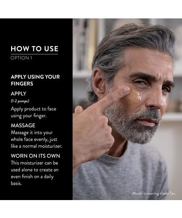 War Paint Men's Tinted Moisturiser - Cruelty-Free Vegan Makeup for Men - 5 Shades (Light) - Made in UK - Buy Online on SooperMarket.com
