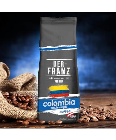 Buy Der-Franz Columbia Single Origin Whole Bean Coffee - 3 x 500g Pack | Premium International Shipping - Buy Online on SooperMarket.com