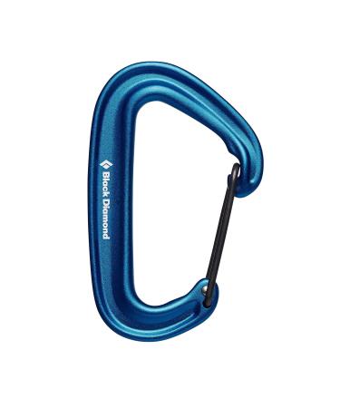 Black Diamond Mens Miniwire Carabiner Blue