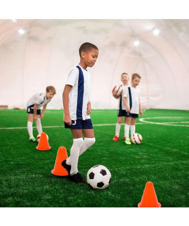 Juvale 50 Pack Mini Orange Cones for Classroom & Sports Training - 3 inch Traffic Cones for Soccer, Basketball, Football - Indoor & Outdoor Agility Equipment - Buy Online on SooperMarket.com