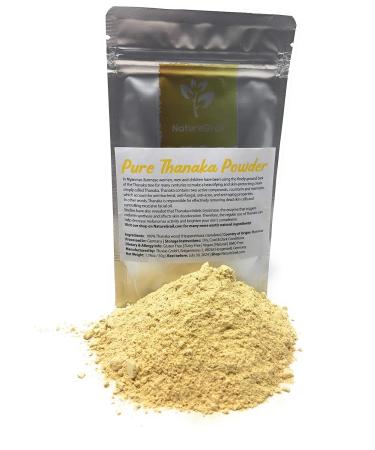 Buy 100% Pure Thanaka Powder from Thailand - Natural Skin Care 1.76oz (50g) - Authentic Thanaka Wood Powder - Buy Online on SooperMarket.com