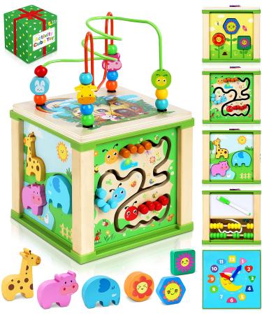 Jojoin motor cubes Motoric toy from 1 year - activity cubes Montessori Baby Toys - Motor Shiff Children