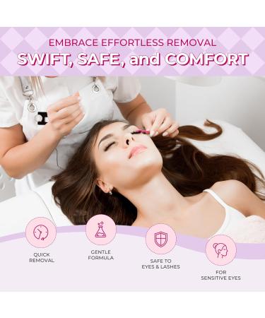LASHVIEW Eyelash Extension Remover Cream - Rose Flavor 10g | Gentle Lash Remover for Extensions | Fast Shipping Worldwide - Buy Online on SooperMarket.com
