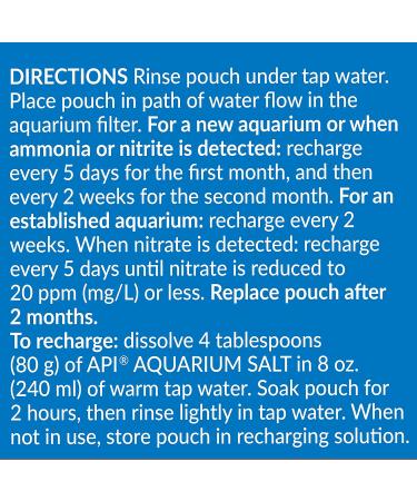 API ZORB Nitra-Zorb Aquarium Filtration Pouch - 1-Count - Buy Online on SooperMarket.com