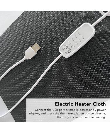 Buy DC 5V Washable Carbon Fiber Heating Pad Blanket for Pets - 10x20cm | Fast International Shipping - Buy Online on SooperMarket.com