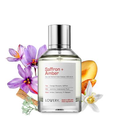 Saffron Amber Perfume for Women & Men Inspired by B.accarat Rouge 540 Long Lasting Womens Perfumes Clean Natural Fragrance EDP Spray 100ml Perfumes for Women Birthday Gifts for Mom Made in USA Clean Saffron Amber - Buy Online on SooperMarket.com
