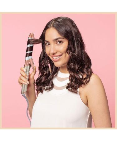 INFINITIPRO BY CONAIR 1 1/4-Inch Titanium Ceramic Curling Iron for Frizz Free Loose Curls on Medium to Long Hair - Buy Online on SooperMarket.com