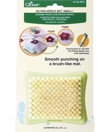 Clover 85397 Felting Needle Mat -Small-4-1/2 X3-3/4 X1-3/4