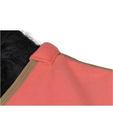 RL24 Sweat Rug BASICLINE | Breathable Apricot Fleece Transport Blanket for Horses - 145cm - Buy Online on SooperMarket.com