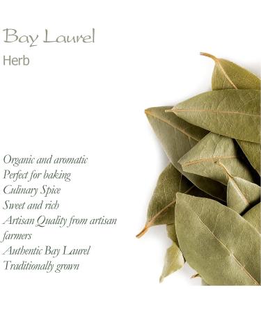 Bay Leaf Organic Herb Laurel - Whole Culinary Quality Leaf - 100g - Buy Online on SooperMarket.com