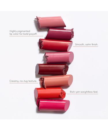 Buy Jane Iredale ColorLuxe Hydrating Cream Lipstick - Vegan Peony | Creamy Highly Pigmented Moisturizing Lip Color for Bold Satin Finish International Shipping Available - Buy Online on SooperMarket.com