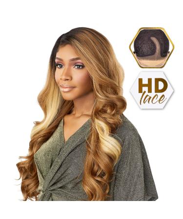 Sensationnel Butta Lace Front Wig - Natural Pre-Plucked Hairline Hand-tied HD Transparent Lace 5 Inch Deep Part - BUTTA Unit 7 Brown - Buy Online on SooperMarket.com