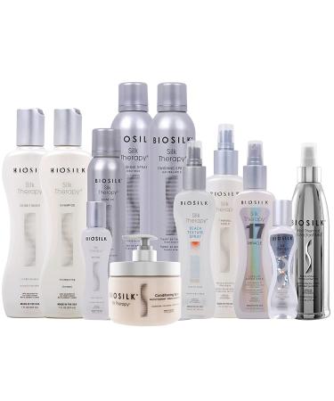 BioSilk Silk Therapy 17 Miracle Leave In Conditioner Clear 5.64 Fl Oz - Buy Online on SooperMarket.com