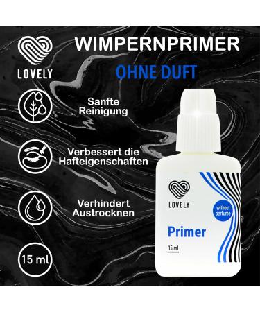 Buy Lovely Primer for Eyelash Extensions - Fragrance-Free 15ml | Enhanced Adhesion & Sensitive Skin Safe - Buy Online on SooperMarket.com