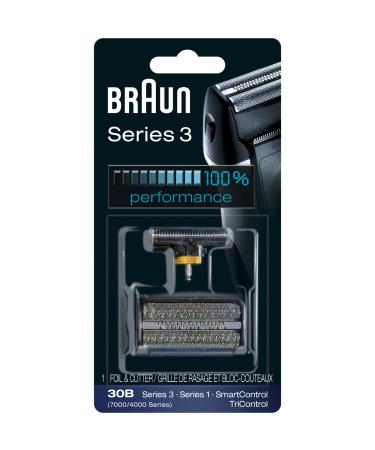 Braun Series 3 Old Generation Electric Shaver Replacement Head - 30B - Compatible with Electric Razors SmartControl  TriControl  340  330  320  310  300