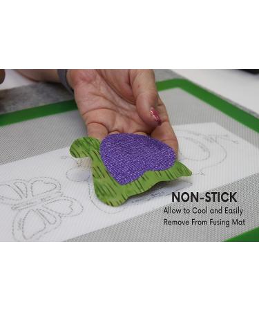 Precision Fusing Mat (17 x 24) with Non-Slip Design for Appliqu Creation | Bonus Teflon Coated Pressing Sheet Included - Buy Online on SooperMarket.com