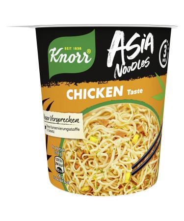 Knorr Asia Noodles Chicken Taste delicious Asia instant noodles ready in just 3 minutes 65 g Asia Noodles Chicken 65 g (1 pack)