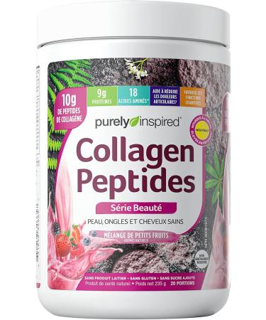 Purely Inspired Collagen Powder Purely Inspired Collagen Peptides Powder Beauty Supports Skin Hair and Nail Joint Pain Support Mixed Berry 20 Servings Mixed Berry 20 Servings (Pack of 1) - Buy Online on SooperMarket.com