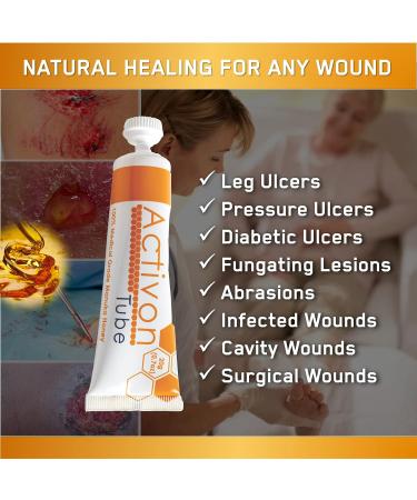 Activon Manuka Honey Gel Tube - Medical Grade Natural Wound Healing - 0.7 oz (Pack of 1) - Buy Online on SooperMarket.com