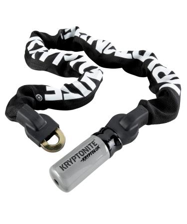Kryptonite KryptoLok Integrated 9.5mm Chain Bicycle Lock 37 Inches