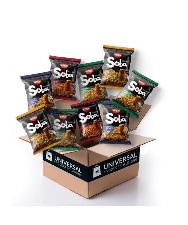 Nissin-Noodles Soba Custom Case - Choose From 4 Flavours / 8 Bags Of Nissin Noodles. 2 Of Each Choice.