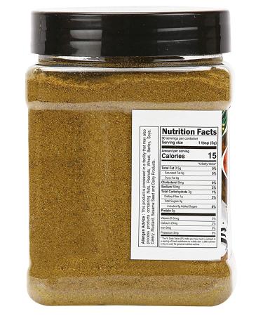 Zayd Organics Garam Masala Powder 16oz - USDA Organic Indian 11-Spice Blend - Buy Online on SooperMarket.com