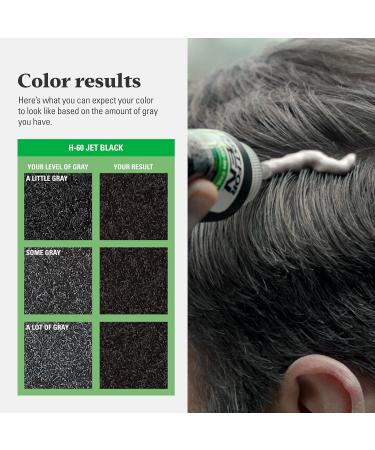Just For Men Shampoo-In Color (Formerly Original Formula) - Pack of 3 Jet Black H-60 with Keratin and Vitamin E for Stronger Hair - Buy Online on SooperMarket.com
