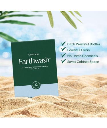 CLEANOMIC Ocean Breeze Laundry Detergent Sheets - 192 Loads Eco-Friendly Travel-Friendly Liquidless Laundry Solutions - Buy Online on SooperMarket.com