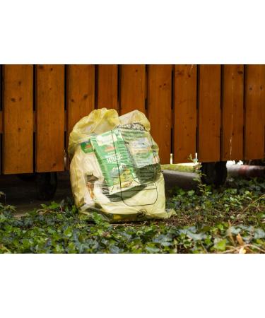 Extra Strong Yellow Recycling Bags with Drawstring - 90L 22 Thick 40 Rolls (40 Bags) - Eco-Friendly Waste Collection - Buy Online on SooperMarket.com