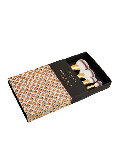 Ted Baker ASPENN Face Brush Set Face Makeup Brushes for Application of Bronzer Blusher and Foundation Face Makeup Brushes Perfect for Blending and Highlighting
