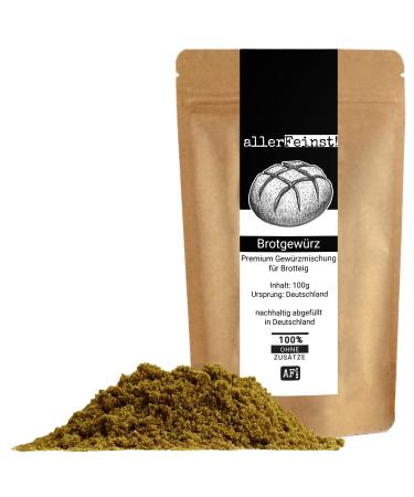 Most fine!- bread spice - premium bread spice mix ground - for rustic farming bread and other breadback ideas 1 Pack (1 x 100g)