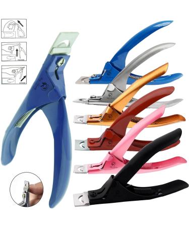 Professional Rustproof Nail Clippers for Acrylic & False Nails - Sharp Manicure Pedicure Trimmer Tool (Silver) - Buy Online on SooperMarket.com