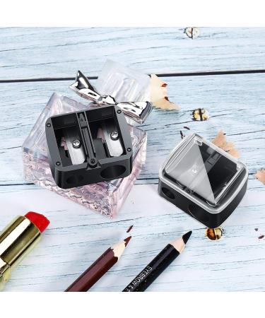 5 Pack Professional Dual Makeup Pencil Sharpener - Multi-Sized for Eyebrow, Lip, and Eyeliner Pencils - Buy Online on SooperMarket.com