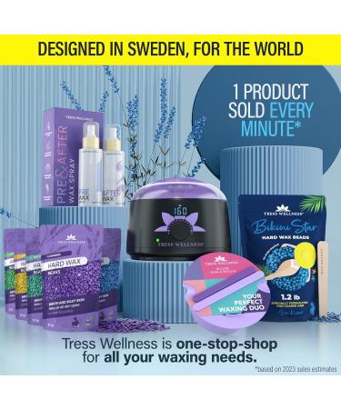 Tress Wellness Hard wax beads - For sensitive skin - Bikini Star Seakissed 540 g (Pack of 1) - Buy Online on SooperMarket.com