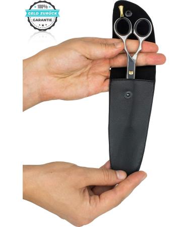 Socialic Effilting Scissors | Premium 16.5 cm Stainless Steel Thinning Scissors with Etui | Sharp Hair Clipper for Men & Women | Precise Hair Cutting Tool - Buy Online on SooperMarket.com