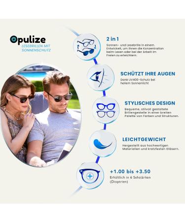 Shop Opulize Slim Round Frame Sunglasses - Scratch-Resistant UV400 Tinted Lenses for Men | Spring Hinges & Clear Front | International Shipping Available - Buy Online on SooperMarket.com