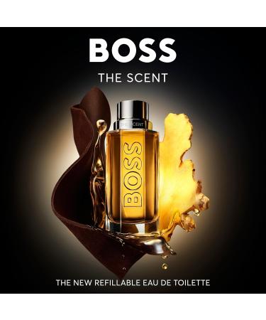Hugo Boss The Scent Eau de Toilette Ambery Men's Cologne With Notes of Ginger Manika Fruit & Leather Accords Long Lasting Fragrance 3-Pc Set - Buy Online on SooperMarket.com