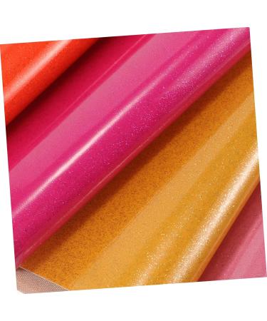 Anneome Fake Jelly Leather 8 Sheets Jelly Leather Earring Making Materials Furniture Upholstery Fabric Earrings Glossy - Buy Online on SooperMarket.com