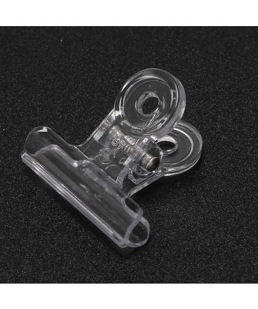 Peowuieu Rusian C Nail Clamps Clips Multifunctional Tool Acrylic Nails Pinchers Transparent Set of 6 - Buy Online on SooperMarket.com