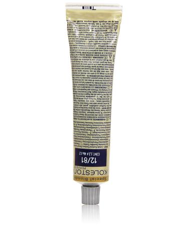 Wella Professionals Koleston 12/ 81 special blo.pearl- 1 pack (1 x 60 ml) 12/81 pearl-ash blonde