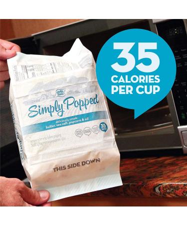 JOLLY TIME Simply Popped Natural Microwave Popcorn | Non-GMO & Palm Oil-Free | 3-Count Box (Pack of 4) Butter Flavor 3 oz (Pack of 12) - Buy Online on SooperMarket.com