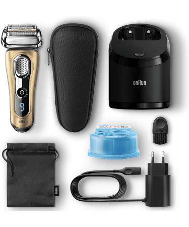 Braun 9299cc Series 9 Men's Electric Beard Trimmer with Blade Cleaning Station and Travel Case Gold Edition - Buy Online on SooperMarket.com