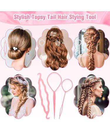 Buy 3028-Part Elastic Hair Strap Set - 3000 Mini Colorful Hair Ties with Organizer Box for Girls | Soft Rubber Hair Accessories - Buy Online on SooperMarket.com