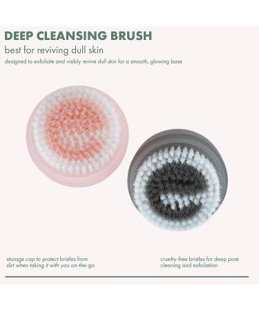 EcoTools Facial Cleanse & Prep Kit: Spa Headband, Cleansing Brush, Dry Brush - Eco-Friendly, Cruelty Free & Vegan - 3 Piece Set - Buy Online on SooperMarket.com