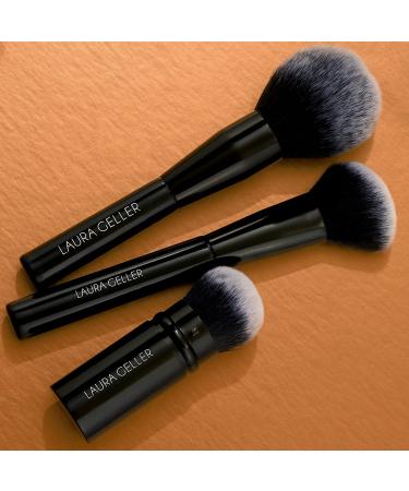 LAURA GELLER NEW YORK Baked Heroes Makeup Brush 3pc Set - Kabuki, Blush, and Bronzer Brushes - Buy Online on SooperMarket.com