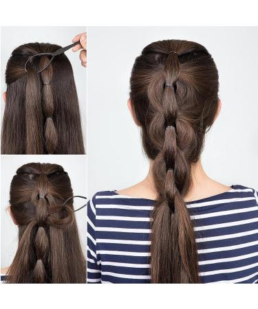 Rtrtgs 6 PCs Hair Braiding Tool Kit - Perfect Hair Styling Accessories for DIY Braids & Knots | Women s Hair Loop Tools - Buy Online on SooperMarket.com